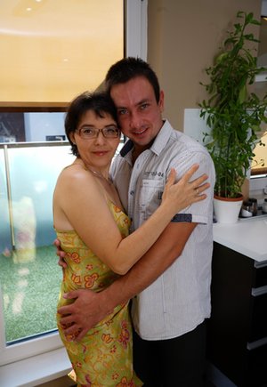 Mature NL xxx photo collection featuring naughty babe in boy fuck girl scene